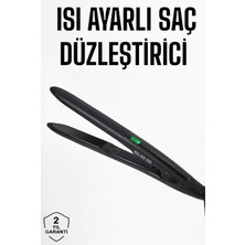 Özgürce Saç Düzleştirici Keratin Bakım Seramik Kaplama Doğal Parlaklık