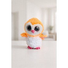 Tigoes TY Beanie Boos Cora Turuncu Baykuş TY Oyuncak Peluş 15 cm