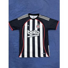 Kişiye Özel Isim ve Numara Yazılır // Beşik.taş Siyah Beyaz Iç Saha 2025/2026 Yeni Sezon Kısa Kol Forma