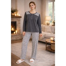 Nena Uzun Kol Kadın Pijama  Takım 14617