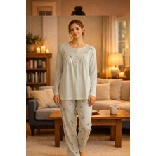 Nena Uzun Kol Kadın Pijama Takım 14618