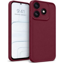 Vissona Mi Redmi Turbo 3 ve Poco F6 Uyumlu Kamera Çıkıntılı Mat Silikon Telefon Kılıfı