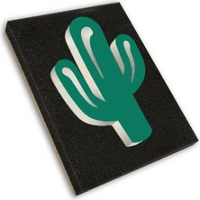 Dekor 1524 Kaktüs Efekt Damgası - Dekoratif Baskı ve Desen Süngeri (Stampa)