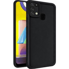 Vissona Samsung Galaxy M31 ve M21S ve F41 Uyumlu Kamera Çıkıntılı Mat Silikon Telefon Kılıfı