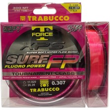 Trabucco Xps Surf Fp Fluoro Power 300MT 0.307MM Surf Olta Misinası Pembe