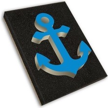 Dekor 1525 Çapa Baskı Aparatı Stampa 15X20 cm - Efekt Boya Desen Süngeri