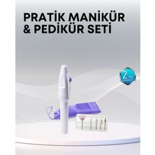 Özgürce Profesyonel Tırnak Matkap Seti, Ayarlanabilir Hız ve Kompakt Tasarım