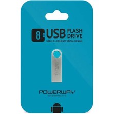 Epilons ﻿powerway Pw-8gb 8 GB USB 2.0 Mini Metal Flash Bellek