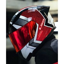 Ls2 Rapıd 2 Race Extra Beyaz-Kırmızı Kask