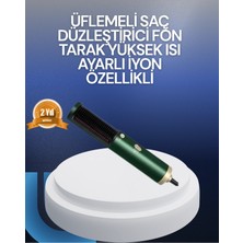 Özgürce Çok Fonksiyonlu Saç Kurutma, Düzleştirme ve Tarak Cihazı, 3 Isı Seviyesi