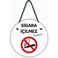 İsg Tabelam 30X30CM/ASKILI Dekota/sigara Içilmez Lavhası