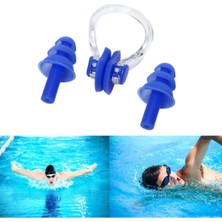 Privo Su Geçirmez Silikon Kulak Burun Tıkacı Seti Yüzücü Havuz Deniz Uyku Için Yıkanabilir