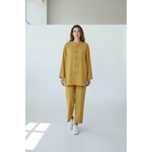 S&G Gelinlik Hardal Eşofman Tk