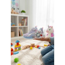 Enoch Hello Kitty Karakterli Kız Çocuk Spor Ayakkabı Cırtlı