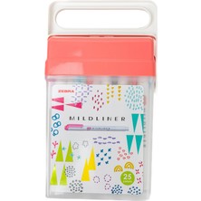 Zebra Mildliner Çift Uçlu Işaretleme Kalemi Seti 25 Color Box Set