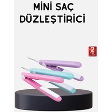 Özgürce Mini Seyahat Saç Düzleştirici, Seramik Kaplama, Hızlı Isınma, Taşıması Kolay