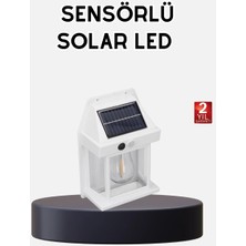 Epilons Solar Sensörlü Dış Mekan Lamba 3 Işık Modlu Ve Ip65 Dayanıklı
