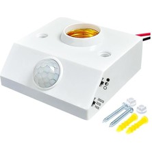 Epilons Ledx DY-102 Abs 360 Pır Hareket Sensörlü E27 Duy Aparatı