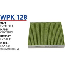 Wunder Filter Volkswagen Golf Vıı Uyumlu Polen Filtresi Wpk 128