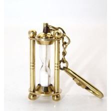 Epilons Pirinç Kum Saati Anahtarlık Model 2