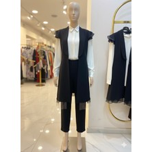 Seyteks Yelekli Üçlü Takım