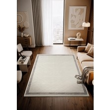 Cotto Home Moon MO110G Krem Halı Modern Desen Akrilik Pamuk Taban Salon Oturma Odası Halısı