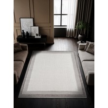 Cotto Home Solos OL002G Gri Akrilik Halı Yumuşak Dokulu Pamuk Taban Tozu Az Salon Yatak Odası Mutfak Koridor