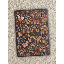 Nurdic Honor Pad X8 Pro 11.5 Inc Kılıf Uyku Modlu Kalem Bölmeli Desenli Temalı Gökkuşağı