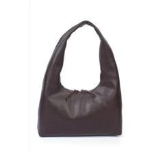 Yasemin Çanta Yasemin Kadın Deri Omuz Çantası YC2076-D Kahve