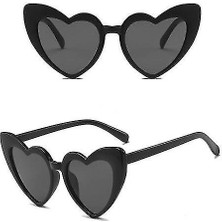 LTG Nova Mey Ithalat® Siyah Renk Kalp Şekilli Parti Gözlüğü 15X5 cm