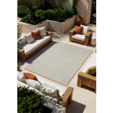 Cotto Home Saten Sisal SS003A Krem Modern Sisal Halı Yumuşak Dokulu Kaymaz Taban Yıkanabilir Dayanıklı Kilim