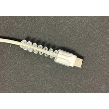 Karerca 2 Adet Kablo Ucu Koruyucu Şarj Kablosu Koruyucu Kablo Koruma Aparatı