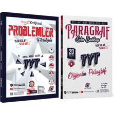 Orjinal Orijinal Mikro Tyt Problemler ve Paragraf Soru Bankası Seti 2 Kitap