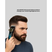 Normadia Ayarlanabilir Uzunluk Saç Makinesi ve 4 Limit Tarağı Seti