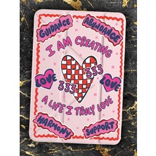 Nurdic Galaxy Tab S7+ Plus T970 Kılıf Uyku Modlu Kalem Bölmeli Desenli Temalı Harmony