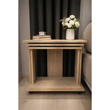 Nenu Nova Traverten 3lü Zigon Sehpa