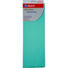 Ponitex (1 Adet) Spark Kristal Mikrofiber Cam Silme Bezi ve Genel Temizlik & Kurulama Bezi 40X40 Cm. Yeşil