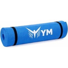 YM Yüzücü Marketi Pilates  ve Sporcu Matı (180*60) Mavi Renk