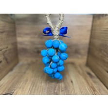 Nova Vita Salkım Sabun Doğal Musluk Sabunu El Yapımı Sarkıt Üzüm Leylak Kokulu (Mavi)