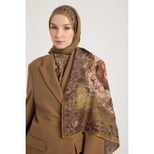 Maisa Göknar Pamuk Ipek Şal Acı Kahve