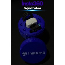 Motobros İNSTA360 Kamera Taşıma Kutusu Çantası X2-X3-X4-X5 Uyumlu Büyük Boy