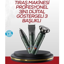 Normadia Pratik ve Şık Erkek Tıraş Cihazı, Burun, Sakal ve Saç Bakımı