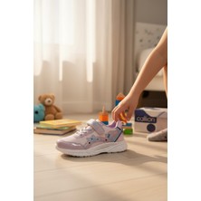 Enoch Kız Çocuk Spor Ayakkabı Cırtlı ve Bağcıklı Konfor Model