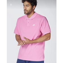 Nike Club Ss Polo Pique Pembe Erkek Polo Yaka T-Shirt FN3894-684