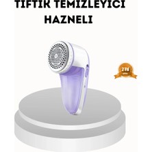 Epilons Taşınabilir Şarjlı Tiftik Toplayıcı – Çıkarılabilir Hazneli, Anti-statik Fırçalı