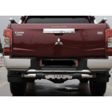 Aftermarket Mitsubishi L200 2007-2022 Arka Tampon Koruma Demiri Krom