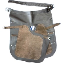 Gerçek Deri Nalbant Önlüğü - Nalbat Önlüğü - Deri Önlük 65 cm