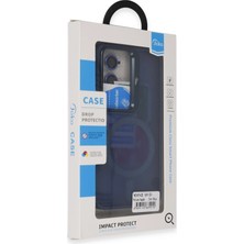 Joko Samsung Galaxy S24 Flet Lens Magsafe Kapak - Lacivert