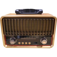 Everton Rt-774 Bluetooth-Usb-Sd-Fm Şarjlı Nostaljik Radyo