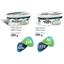 Muratbey Burgu ve Topi Peynir 2'si Bir Arada 400 gr